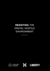 Resisting the digital hostile environment - JCWI Liberty Foxglove