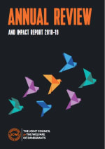 Joint Council for the Welfare of Immigrants JCWI Impact Report Annual Review 2018 - 19